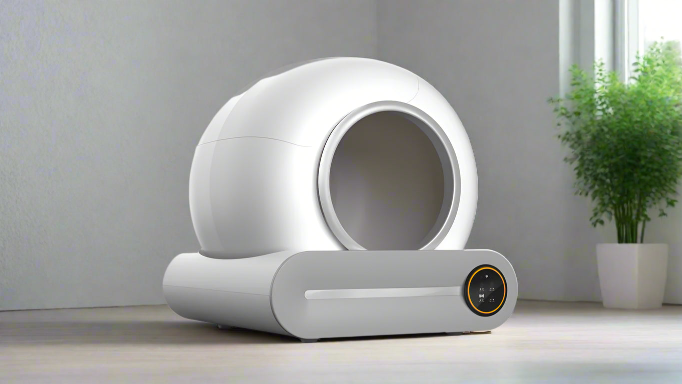 Smart Cat Litter Box – Self-Cleaning, Enclosed & App-Controlled