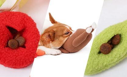 Interactive Snuffle Turkey Toy for Dogs – Puzzle, Treat & Chew Play